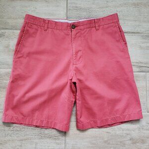 Southern Tide The Skipjack Red Shorts Men's Pima Flat Front Chino Summer 34